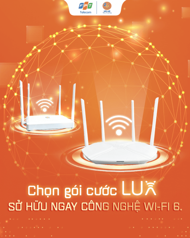 Bao phủ sóng Wifi với gói LUX